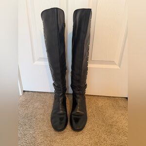 Vince Camuto Black Over the Knee Boots
